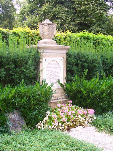 Grabstätte von Karl Albert Gollwitzer auf dem Protestantischen Friedhof Augsburg